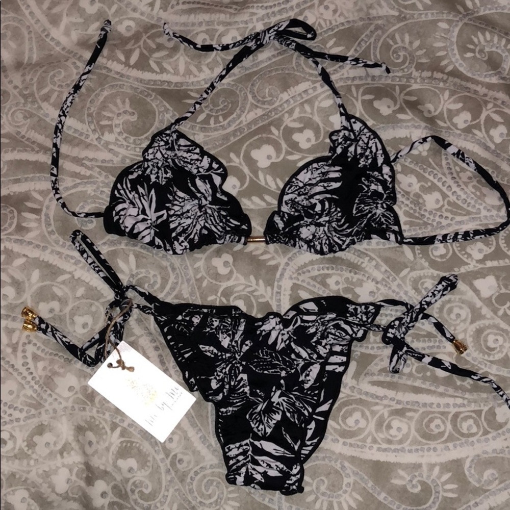 Mi by Mi NWT Designer Brazilian Bikini